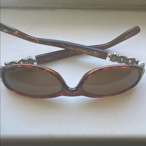 Brighton Brown Sunglasses with Silver Accents